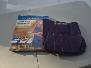 NEW! Rockler Cross Back Shop Apron - Picture 1 of 5