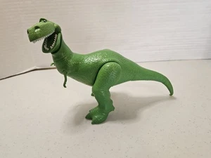 Mattel Disney/Pixar Toy Story REX 2012 dinosaurio verde 4,5" de alto figura patas movimiento - Imagen 1 de 7