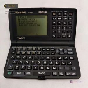 SHARP ZQ-570 ORGANISATEUR ÉLECTRONIQUE 256KB PDA ORDINATEUR DE POCHE PERSONNEL VINTAGE - Photo 1 sur 6