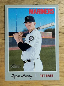 2019 Topps Heritage #185 Ryon Healy - Picture 1 of 2