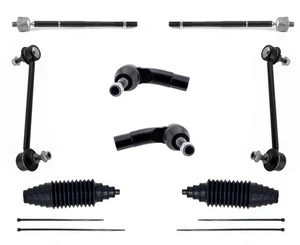For Jeep Cherokee 2014-2018 W/ OFF ROAD PKGE Front Inner & Outer Tie Rods Links - Foto 1 di 6