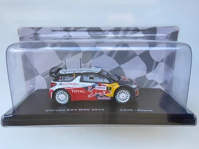 AUTO DA RALLY CITROËN DS3 WRC 2012 LOEB WRC (SCALA 1/43) NUOVA IN BLISTER - Immagine 1 di 4