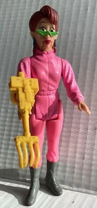 Janine Melnitz Real Gostbusters Fright Features Complete Vintage Kenner 1987 - Picture 1 of 9