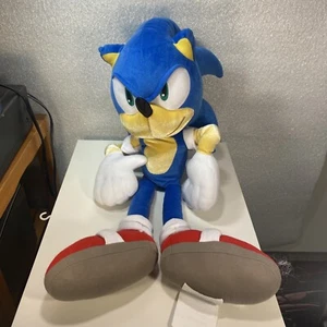 Große Sonic the Hedgehog Plüschpuppe Kuscheltier 25"" authentisch SEGA - Bild 1 von 5