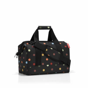 reisenthel allrounder m reisetasche sporttasche tasche schwarz m. punkten MS7009 - Bild 1 von 3