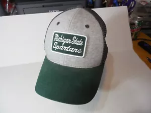 Vintage Michigan State Spartans Captivating Vietnam Trucker SnapBack Hat Cap - Picture 1 of 10