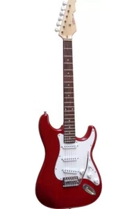 MSA ST5 E-Gitarre Set Rot + Vision GW-15 Verstärker + Kabel – Top Zustand - Bild 1 von 3