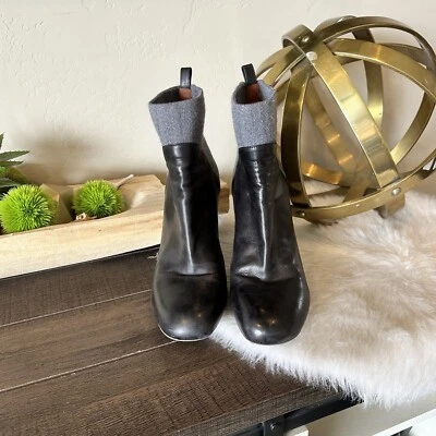 Botas Dries Van Noten Tacón al Tobillo Talla 40 EU 9.5 US Foto 1 de 4