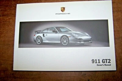 OWNERS MANUAL 2004 PORSCHE 911 gt2 CARRERA HANDBOOK GUIDE BOOK 04 new original - Image 1 of 4