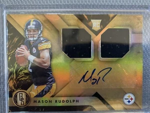 2018 MASON RUDOLPH ROOKIE PATCH AUTO GOLD STANDARD 17/75 - Bild 1 von 2