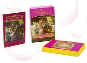 Mazo Oracle de The Romance Angels: 44 tarjetas y guía de Oracle; Doreen Virtue NUEVO - Imagen 1 de 5