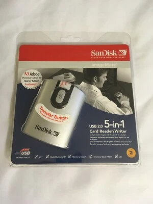 Sandisk ImageMate 5-in-1 usb 2.0 Memory Card Reader/Writer - New In Packaging - Image 1 of 4
