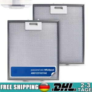 2/4 Ersatzfilter Metallfettfilter 305x267mm Für Dunstabzugshaube 4055250429- - Bild 1 von 11