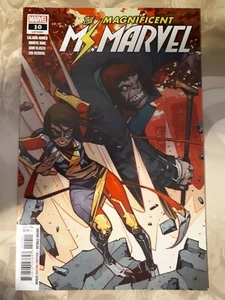 MAGNIFICENT MS. MARVEL #10 NM 1st Appearance of STORMRANGER First Print 9.6 NM+ - Picture 1 of 10