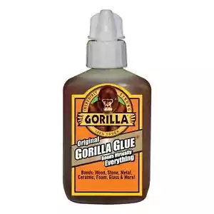 Gorilla Glue Original Brown Polyurethane Glue 50002, 2 Ounce Bottle - Picture 1 of 8