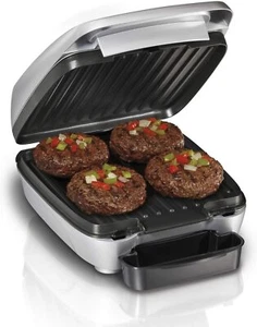 HAMILTON BEACH 25359 Indoor Grill, 60 Square Inch Nonstick Surface (NEW) - Picture 1 of 1