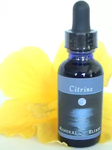 CITRIN Edelstein Mineral Elixier - Stein zum Reinigen und Ausrichten des Leuchtkörpers - Bild 1 von 1