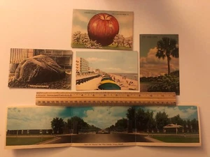 Ref_36 5 Postcard Travel Crown Hill Classic Vintage Virginia Beach Shenandoah - Picture 1 of 10