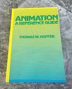 Animation A Reference Guide ART CEL 1ST EDITION BOOK HC THOMAS HOFFER DISNEY VTG - Picture 1 of 12