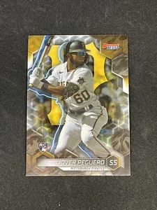 2023 Topps Bowman's Best 49 Liover Peguero Rookie Pittsburgh Pirates RC Base - Picture 1 of 1
