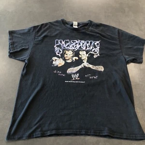 Vintage Y2K The Hardy Boyz Lightning T-Shirt Matt Jeff WWF WWE Wrestling Large - Picture 1 of 17