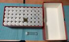 Small Cent storage box with 50 small cent tubes - NO COINS