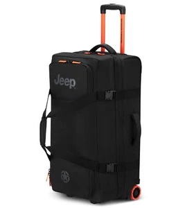 Jeep 73 cm 2-Wheel Rolling Duffle Bag - Black (JS005A) - Picture 1 of 6