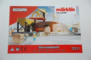 Märklin H0  My World  Beschreibung für Güterverladebahnhof  72211  Top Zustand - Picture 1 of 1