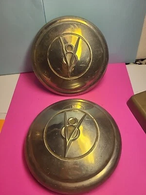 Tapacubos Ford Crown Victoria Crestline 1953 cubierta de rueda original o Rat Rod Foto 1 de 4