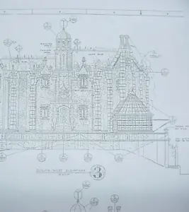 Walt Disney World Haunted Mansion Blueprints (20) sheets - Picture 1 of 2