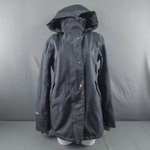 Roxy Womens Snow Jacket Medium Black Glade JK Anorak Parka Ski Board Heavy - Picture 1 of 16