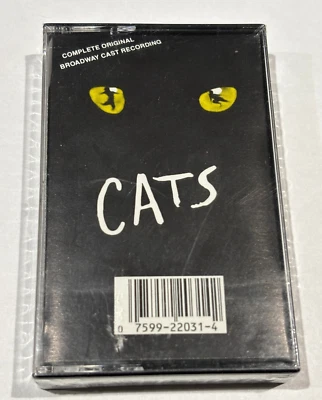 Cats Original Broadway Cast Recording Cassette Two Act 2 Tape Brand New Sealed - Image 1 of 3