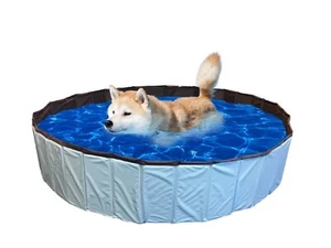 Hundepool Schwimmbecken Hundeplanschbecken Badewanne 120 x 30cm - Picture 1 of 2