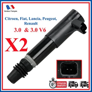 2 Bobine Allumage Prévu pour 406 407 607 807 3.0 V6 597077 597094 - Foto 1 di 5