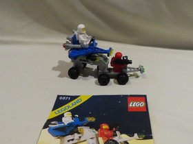 Legoland 6871-Space Star-Patrol Launcher - complete w/instructions, Vintage Lego