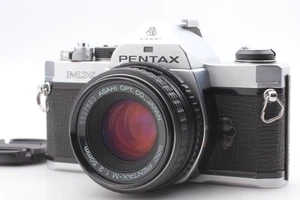[Exc+5] Pentax MX Silver 35mm Film Camera SLR + SMC M 50mm F2 Lens From JAPAN - Picture 1 of 22