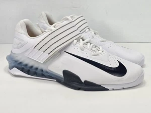 Nike Savaleos weiß schwarz Gewichtheben Trainingsschuhe CV5708-100 Herren Größe 12 " - Bild 1 von 11