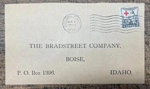 Scott #702, 2c Rotes Kreuz, Gooding, Idaho to Boise, Idaho 1931 - Bild 1 von 2