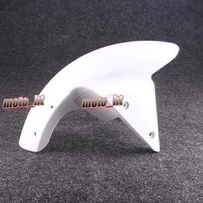 Carenado de inyección de guardabarros delantero blanco para Kawasaki Ninja ZX6R 636 2003-2004 Foto 1 de 4