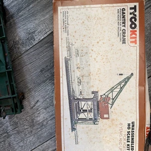Vintage TYCO HO Scale Kit 7777 Gantry Crane NOS/NIB  -Box rough from storage - Picture 1 of 6