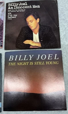 6 BILLY JOEL 45rpm PICTURE SLEEVES ONLY - NO RECORDS Read - Image 1 of 4