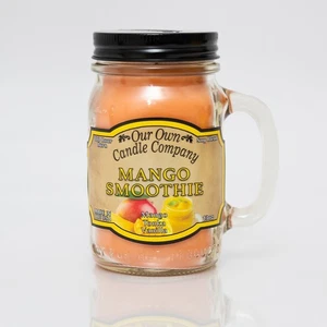 Mango Smoothie 13oz.Mason Jar Candle by Our Own Candle Company - Picture 1 of 6