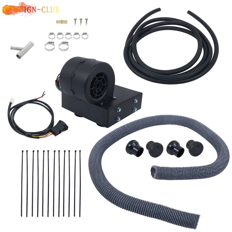 Kit de calefacción de cabina SSHK125-00 con descongelación para Polaris RZR XP 1000 2014-2018 Foto 1 de 4