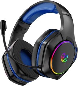 Kabelloses Gaming Headset mit 7.1 Surround Sound und 40h Akkulaufzeit - Bild 1 von 10