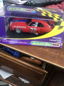 5k scalextric 1/32 scale Chevy Camaro analog slot car runs carrera slotit - Picture 1 of 7