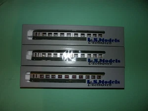 LS MODELS coffret 3 voitures voyageurs USI vert/argent 14011 NEUF (n°1bis) - Picture 1 of 7