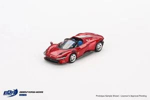 BBR MODEL FERRARI DAYTONA SP3 ROSSO IMOLA    SCALA 1:64 FERRARI OFFICIAL PRODUCT - Foto 1 di 3