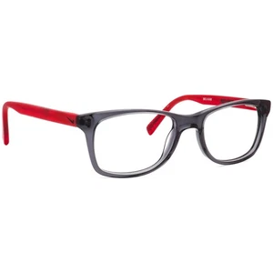 Nike Eyeglasses 5538SC C.070 Smokey Gray/Red Square Frame 49[]17 135 - Picture 1 of 6