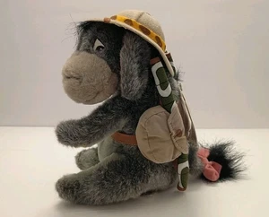 Eeyore Camping Safari Walt Disney World Parks Animal Kingdom Plush NWT - Picture 1 of 9