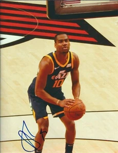Signed 8x10 ALEC BURKS Utah Jazz Autographed Photo w/COA - Picture 1 of 1
